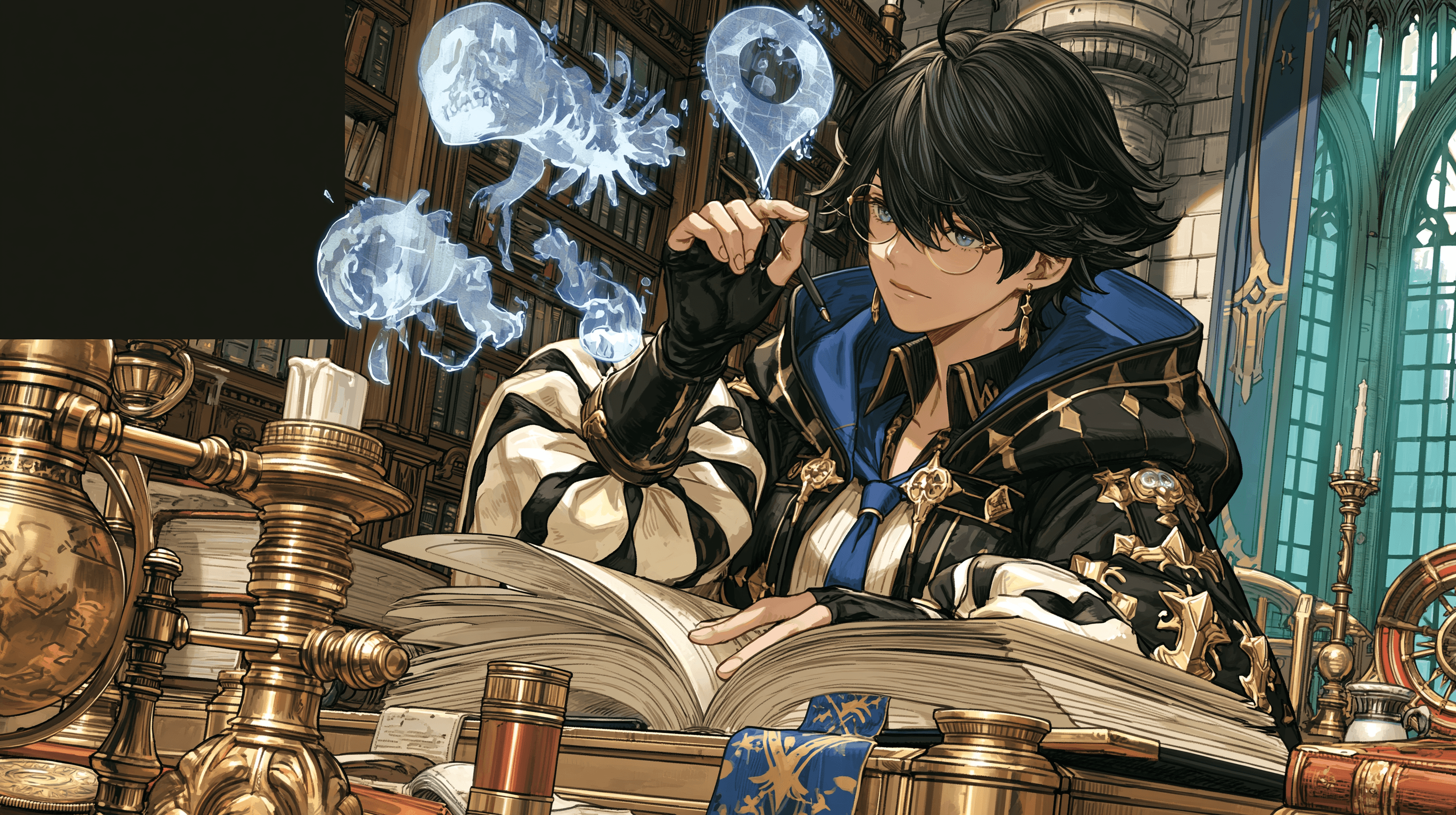 LIVE DATABASE original fantasy-MMO feature art